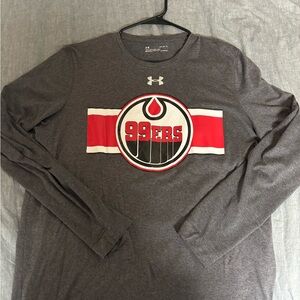 Under Armour Gray Long Sleeve Shirt